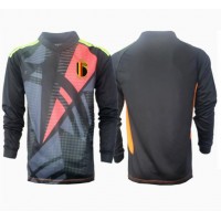 Belgien Målvakt Hemmatröja EM 2024 Långärmad